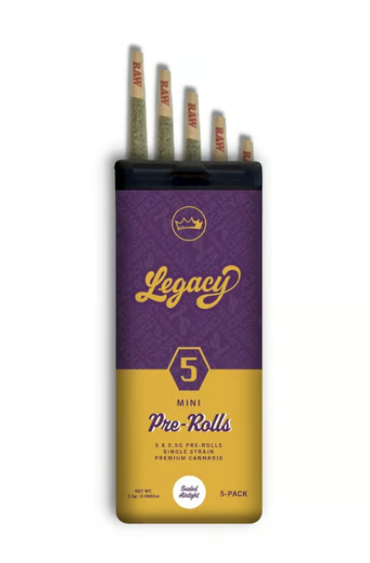 Photograph of product: JAHmba Juice Pre-Rolls 2.5g 5pk