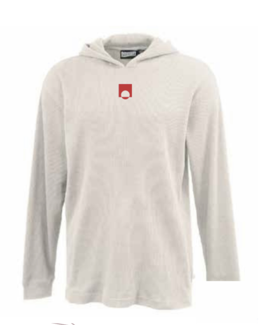 Photograph of product: ECC Waffle Thermal Hoodie (Sand) - XL