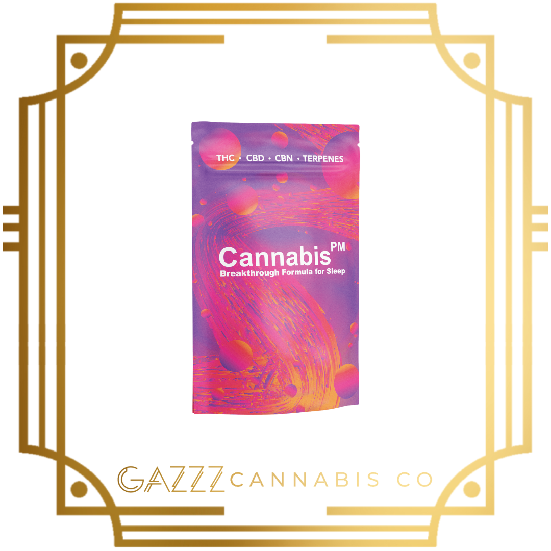 Photograph of product: Edible - Oui'dPM | Gummies 50mg | 10-Pck - Strawberry Kiwi - TH-oui:CBD:CBN