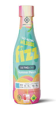 Photograph of product: Green Rev - Nano Fizz - Summer Peach [1:1] - Lemonade Drink