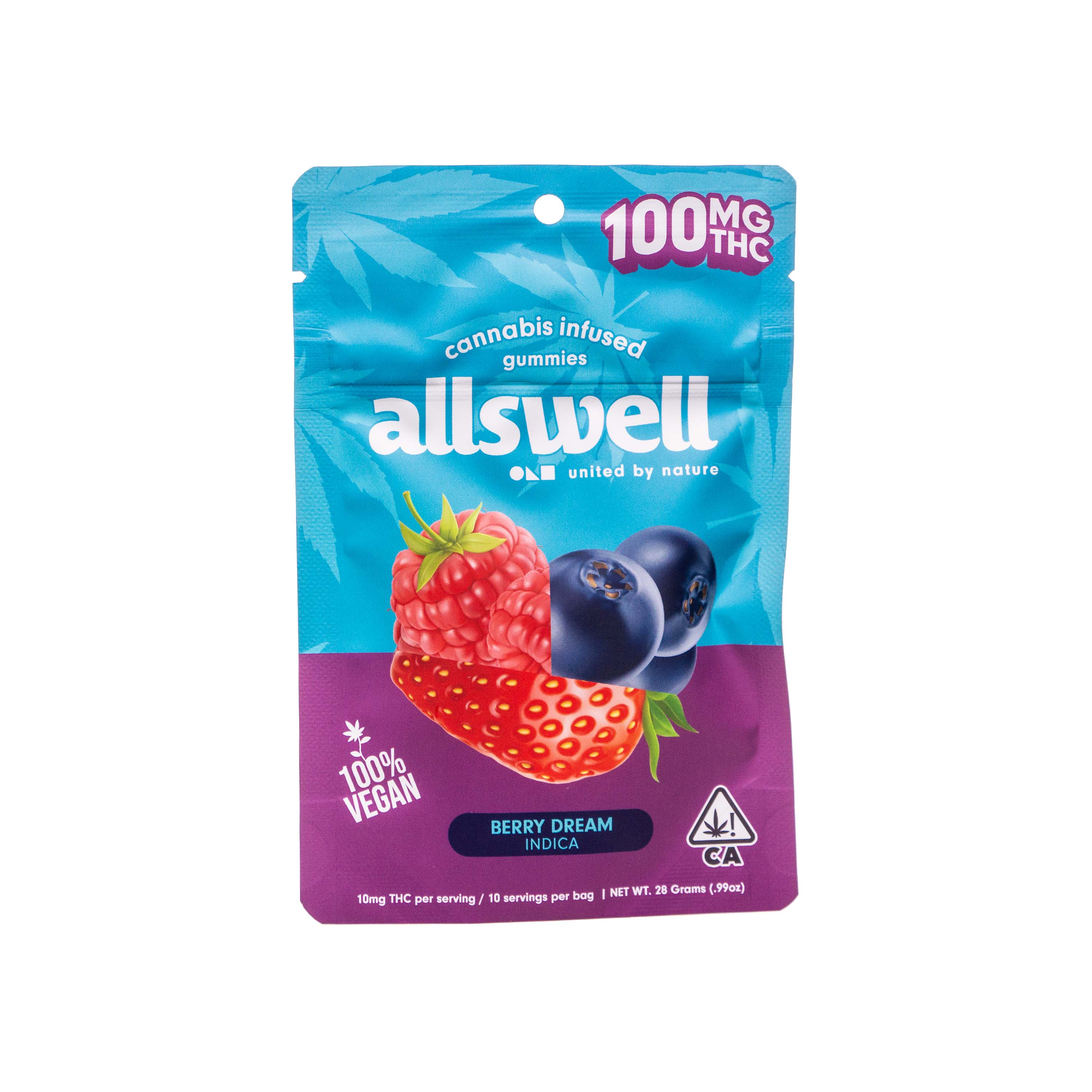 Photograph of product: Allswell | Berry Dream Gummies (100mg TH-oui)