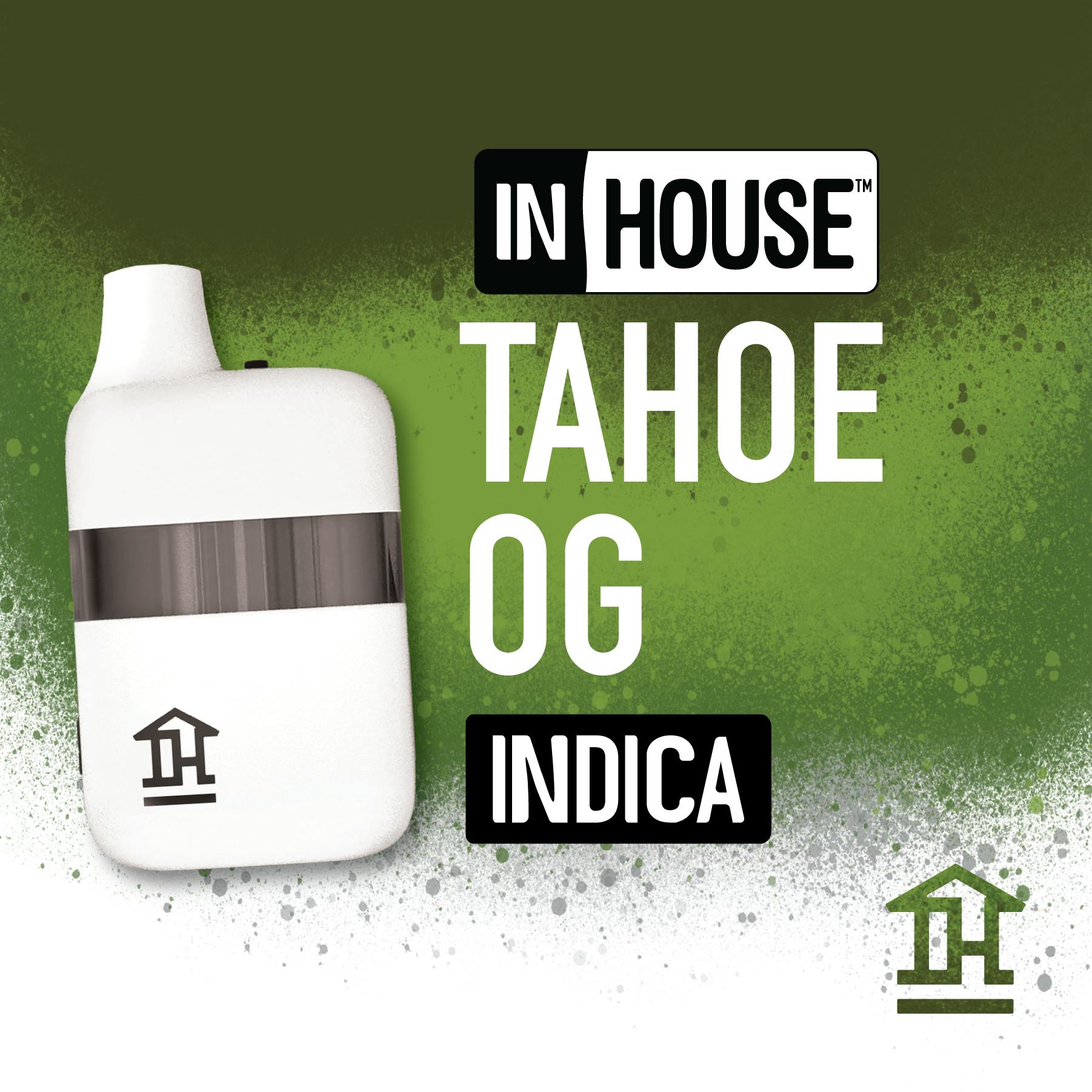 Photograph of product: In House Disposable (2g) Tahoe OG