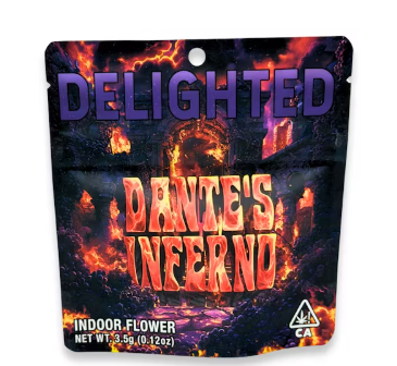 Photograph of product: Dante's Inferno (H) Indoor 3.5g 8th - Delighted