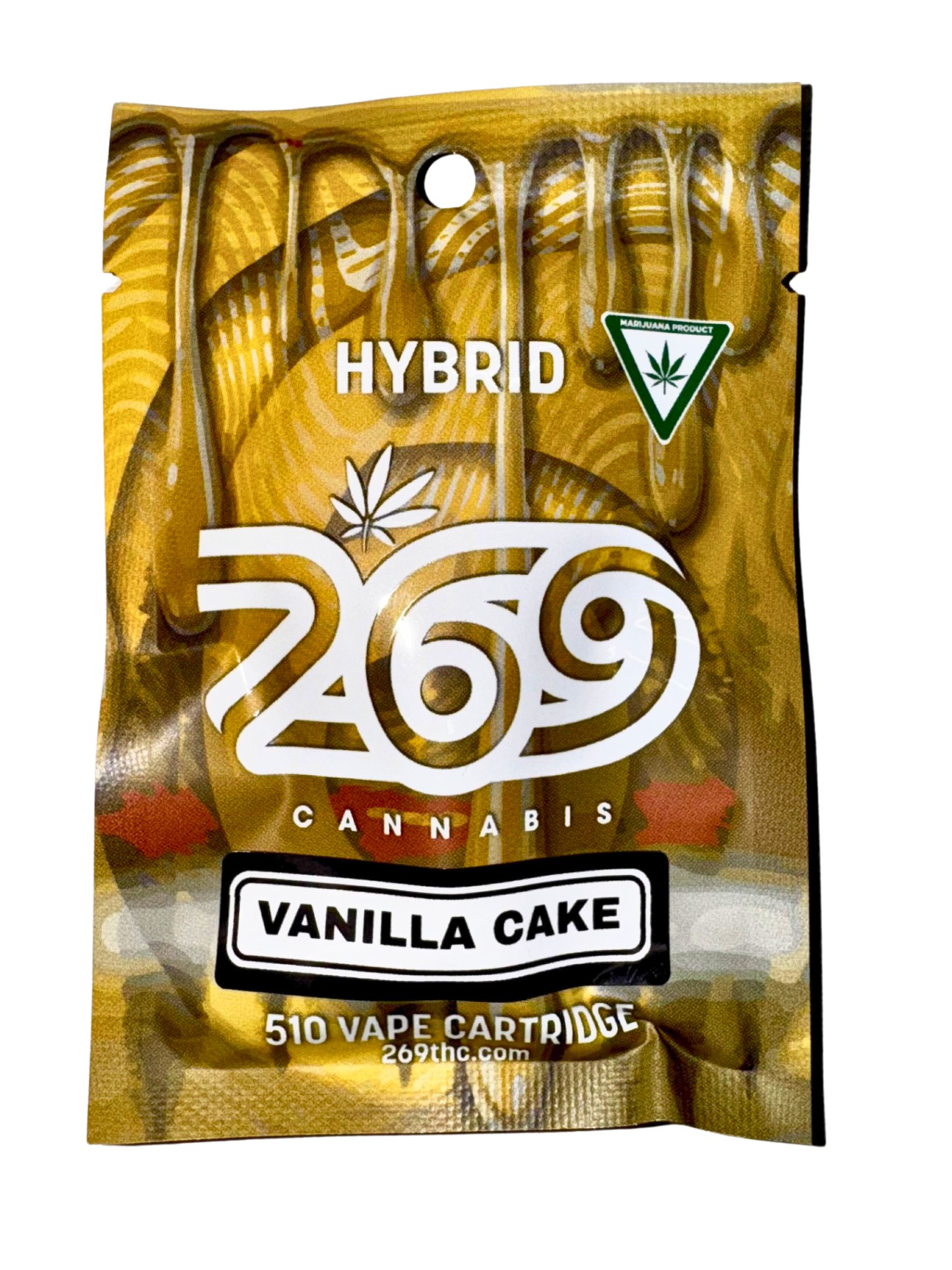 Photograph of product: Vanilla Cake 510 Full Spectrum Cart
