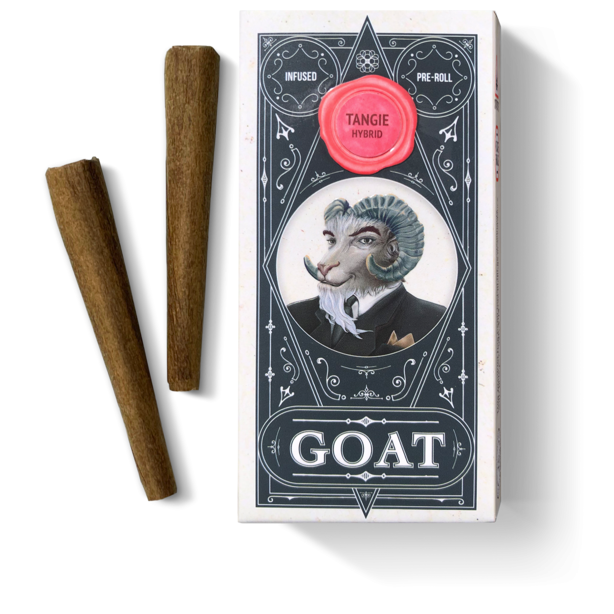 Photograph of product: 0.6g/2pk Tropical Trainwreck Infused Pre-Roll | TAX INCLUDED