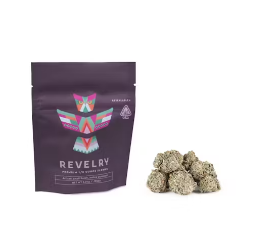 Photograph of product: Revelry 3.5g Berry Cobbler