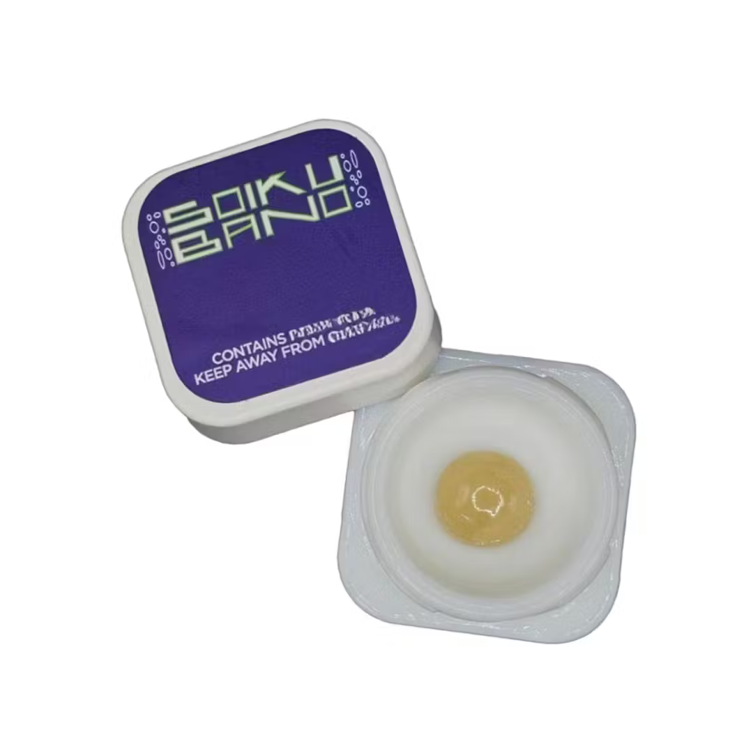 Photograph of product: Chocolate Guava Bomber Live Rosin | PURPLE LABEL | 1g