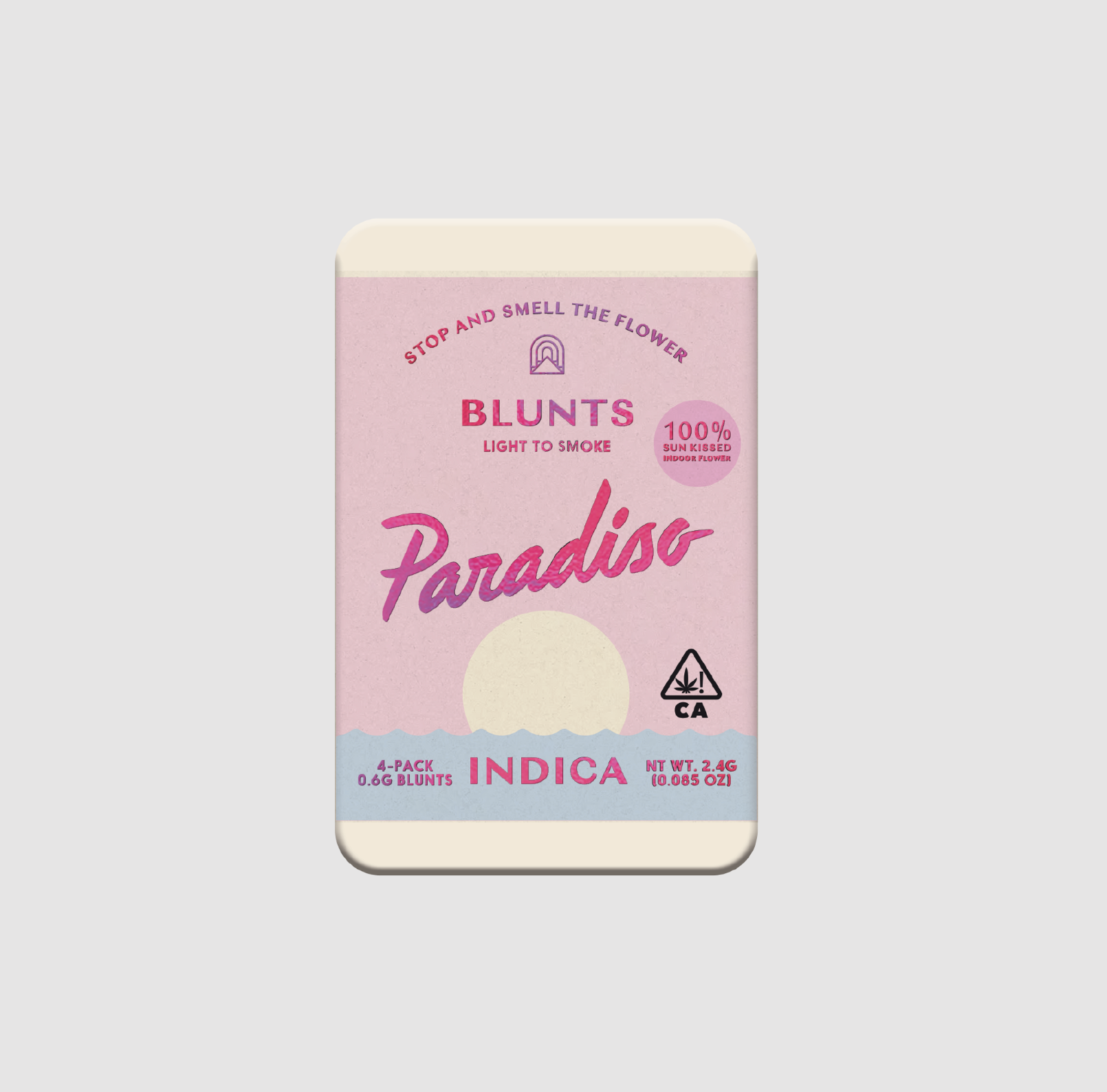 Photograph of product: Paradiso Gardens Blunt 4pk 2.4g - Black Mamba (I)