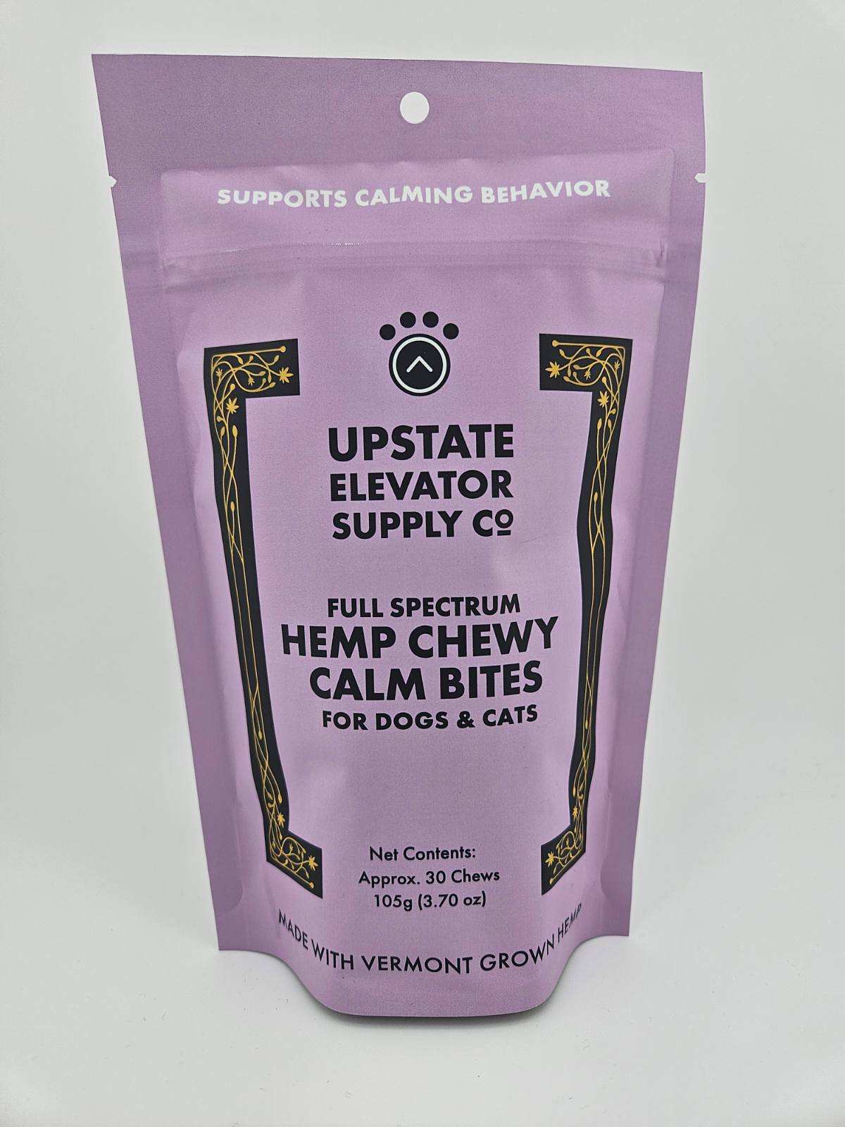 Photograph of Product: Upstate Elevator Co. - Chewy Calm Bites (Pets)