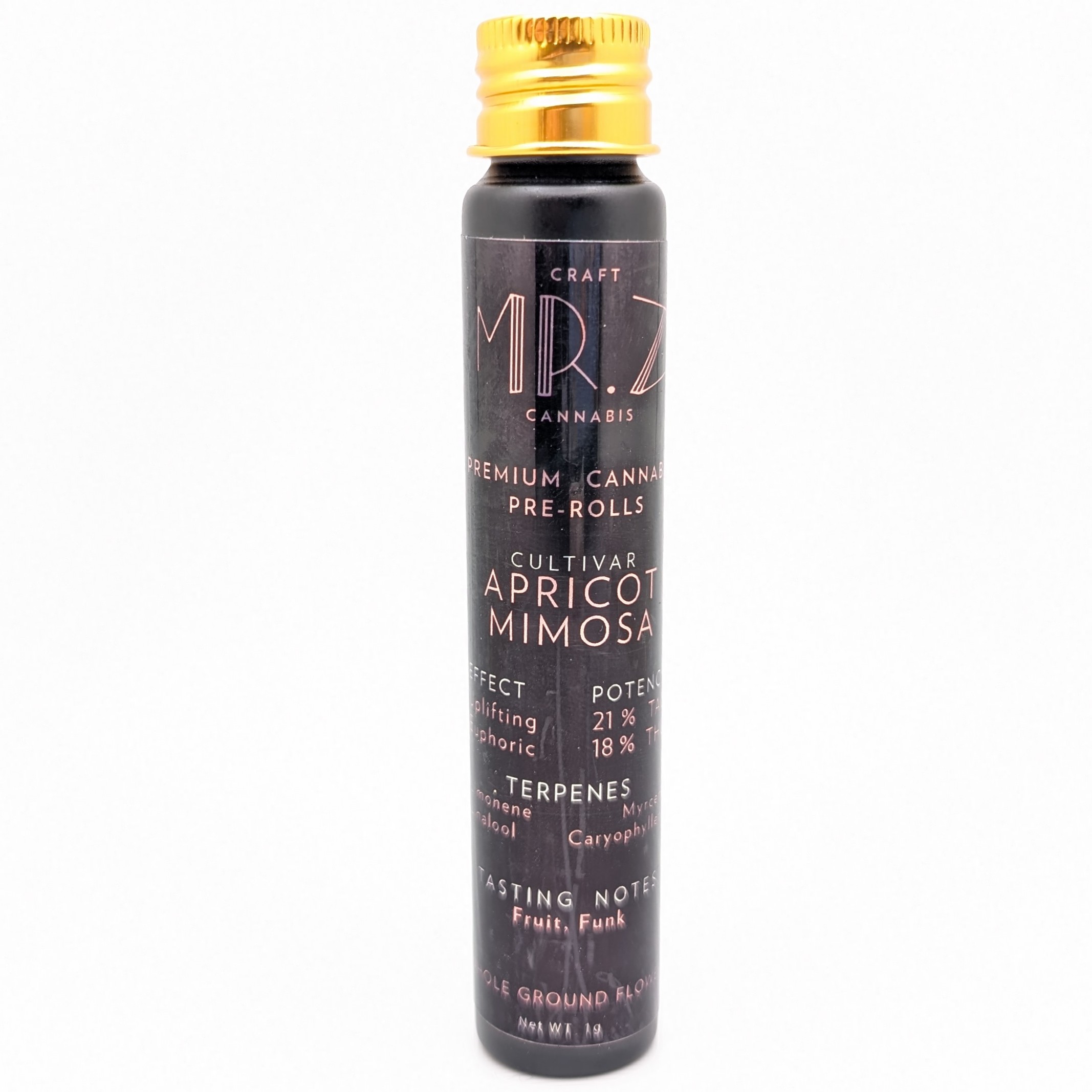 Photograph of product: Apricot Mimosa 1g Pre Roll
