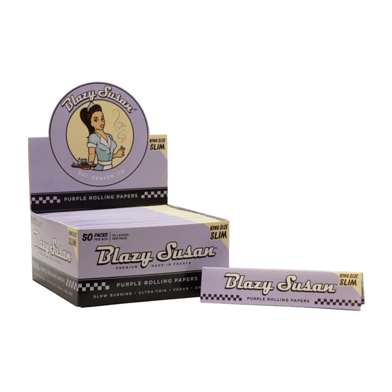Photograph of product: Purple Papers | King Size