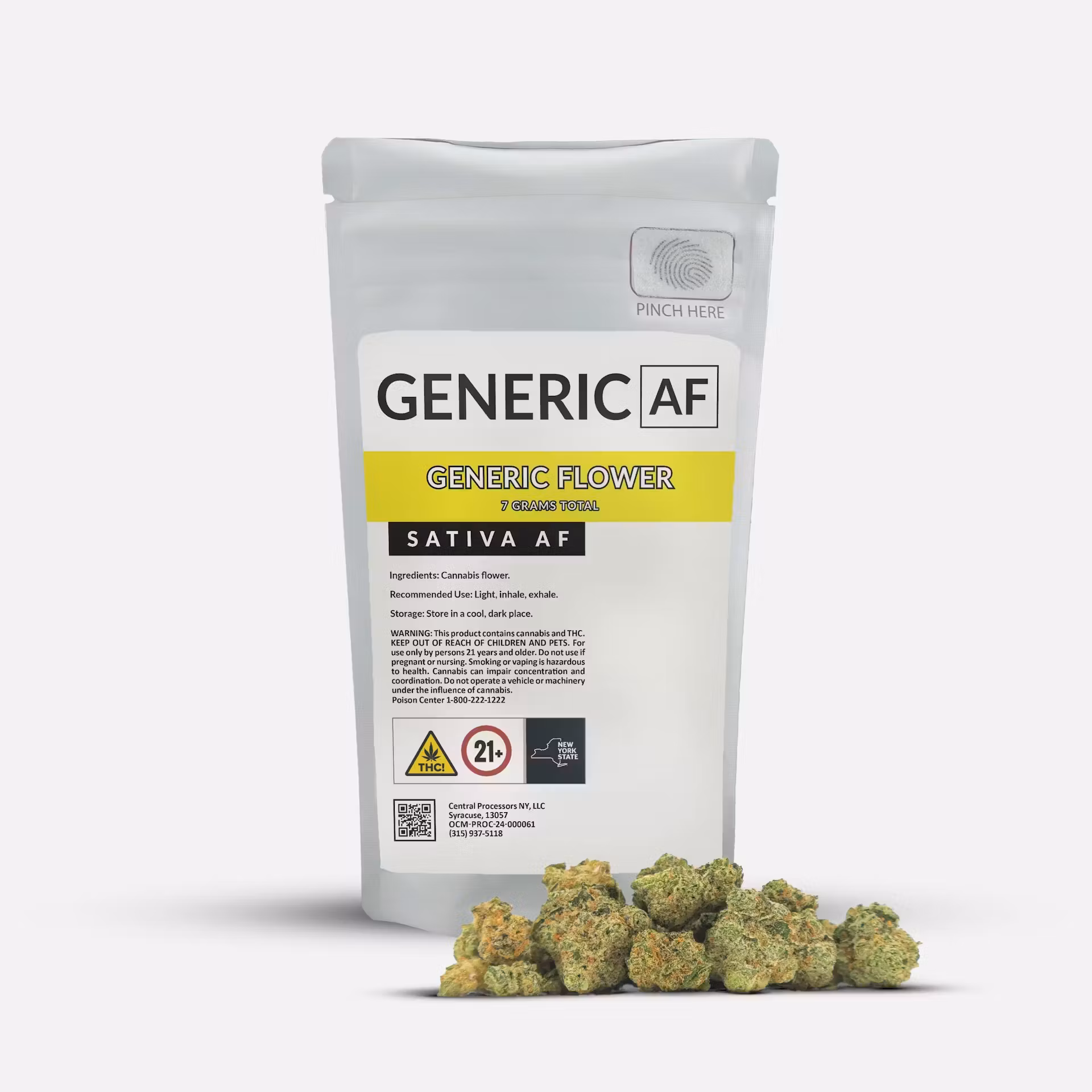 Photograph of product: Generic AF | Flower | Oui'd Blend | Mandrin  Jack - 14g