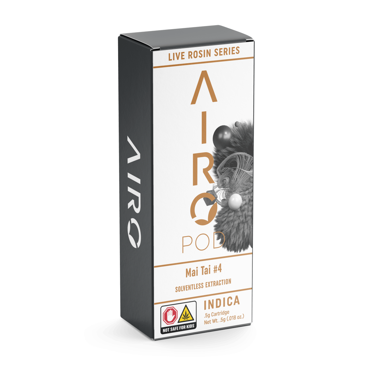 Photograph of product: Airo Mai Tai #4 Live Rosin Pod (REC)