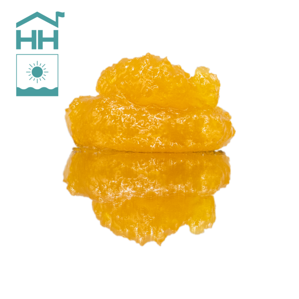 Photograph of product: Premium Live Rosin - Harbor House - Orange 43 (Sugar)