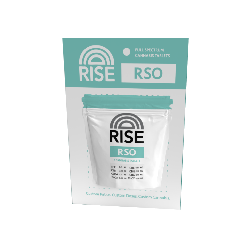 Photograph of product: RSO Tablets (20mg TH-oui, 2 Pack)