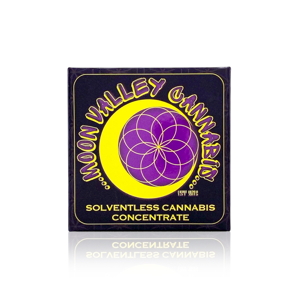 Photograph of product: MOON VALLEY - Concentrate - Super Boof - Solventless Cold Cure Live Rosin - 1G