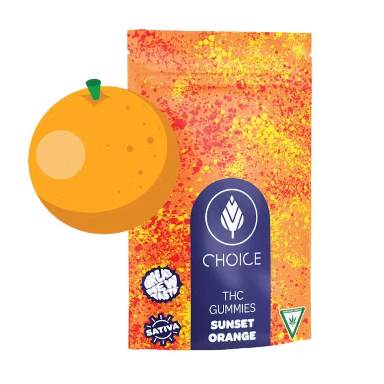 Photograph of product: Oui'd Sunset Orange Gummies | 20 Servings