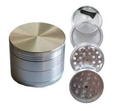 Photograph of product: Aluminum Metal Grinder (4pc)
