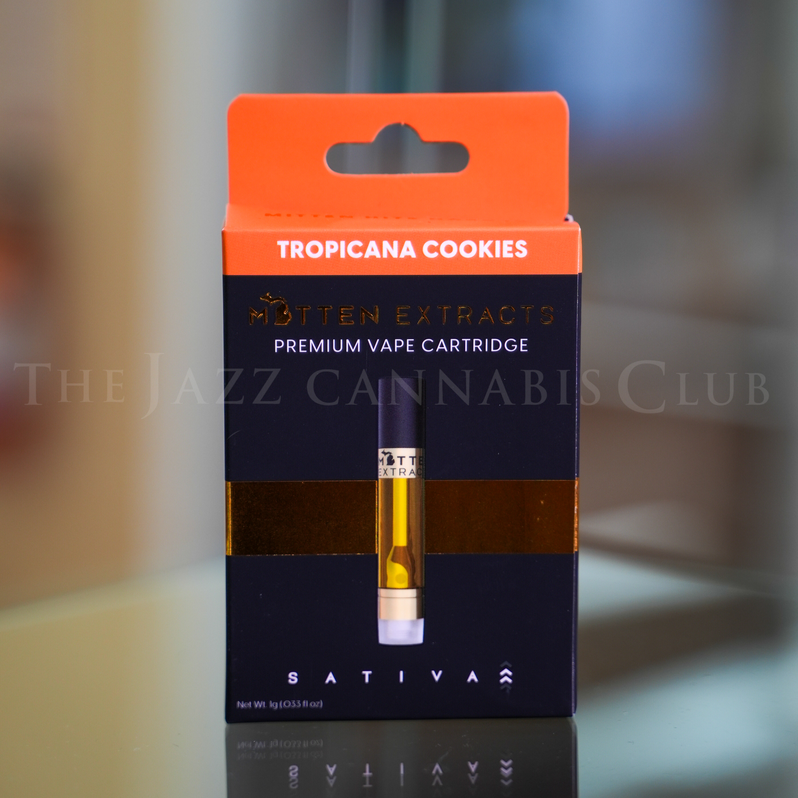 Photograph of product: Mitten Extracts - Tropicana Cookies Vape Cart