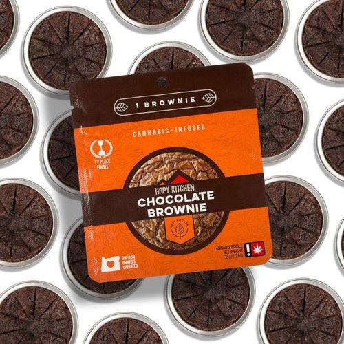 Photograph of product: Hapy Kitchen Single Brownie 100mg - Chocolate