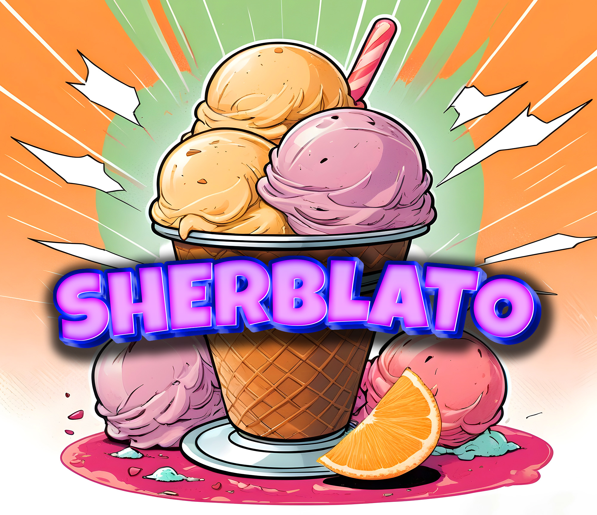 Photograph of product: DELI - Sherblato - 28g