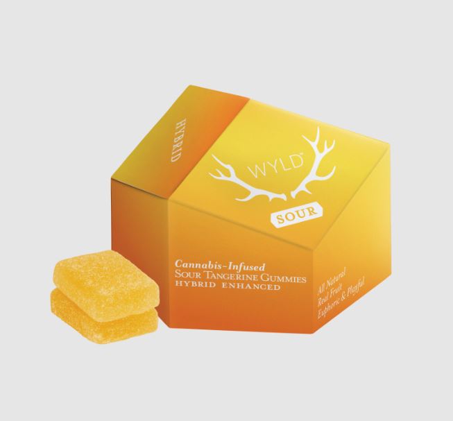 Photograph of product: WYLD: Sour Tangerine | 100mg | 10pk