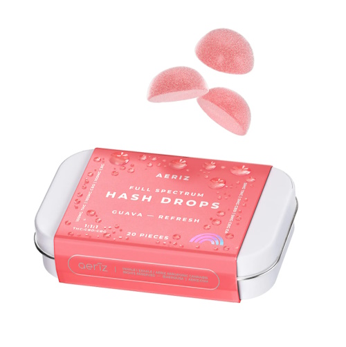 Photograph of product: Guava au chocolat Drops Jenny Kush 100mg