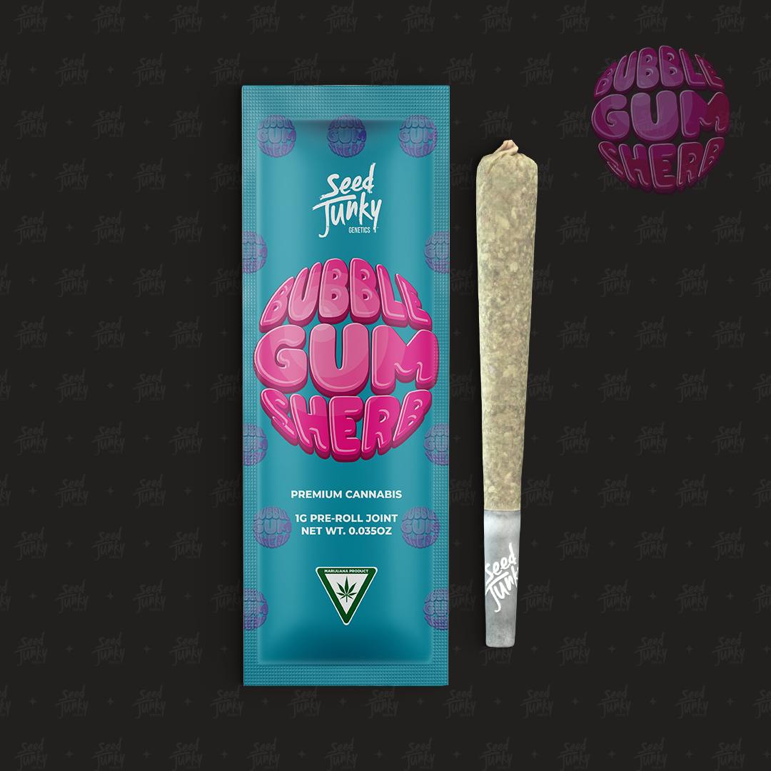Photograph of product: Bubble Gum Sherb Pre-Roll | 1g