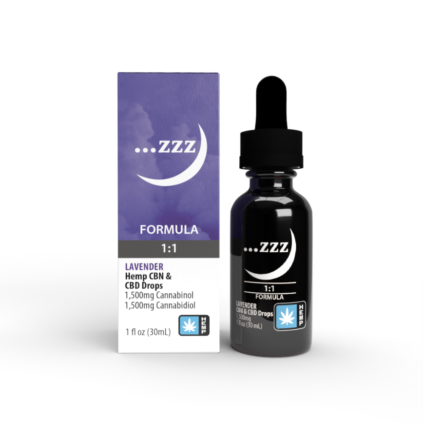 Photograph of product: Angel | Hemp Tincture | ZZZ CBD & CBN | 1oz