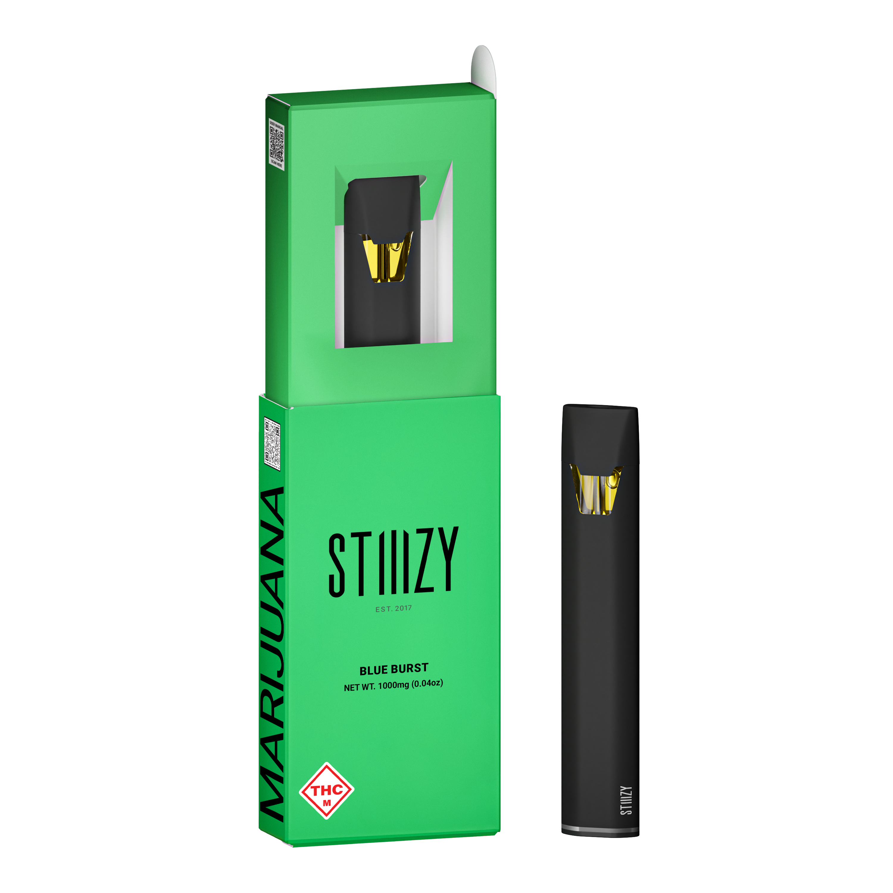 Photograph of product: Blue Burst - Distillate All-In-One