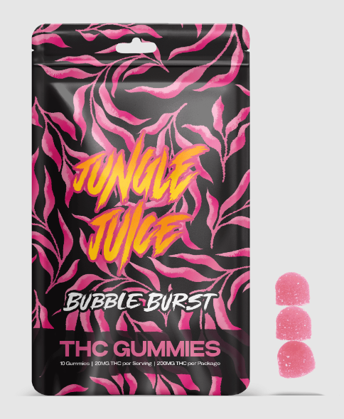 Photograph of product: Bubbleburst | 20mg x 10pk | Jungle Juice
