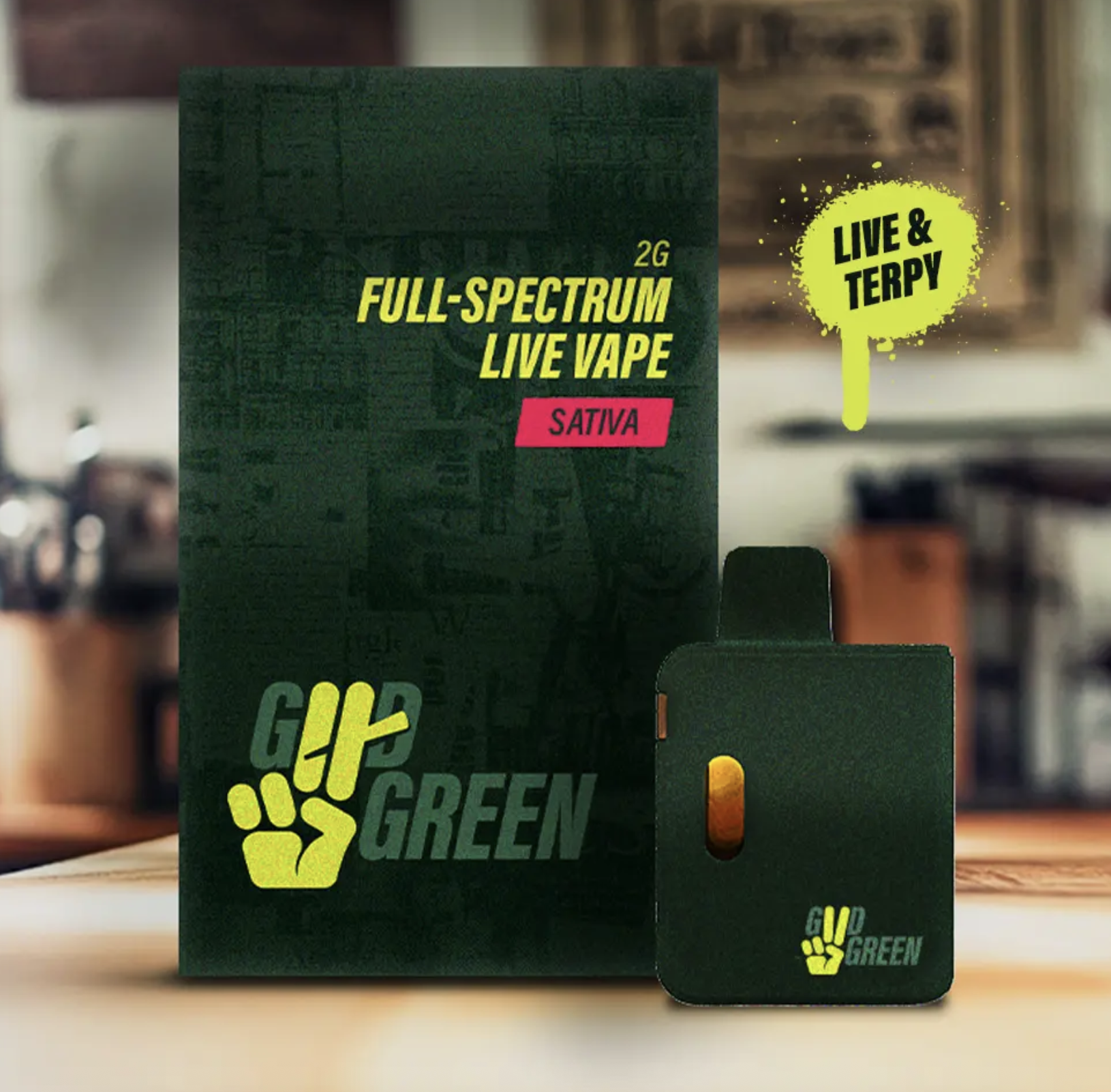 Photograph of product: GOOD GREEN DURBAN Z LIVE DISPOSABLE