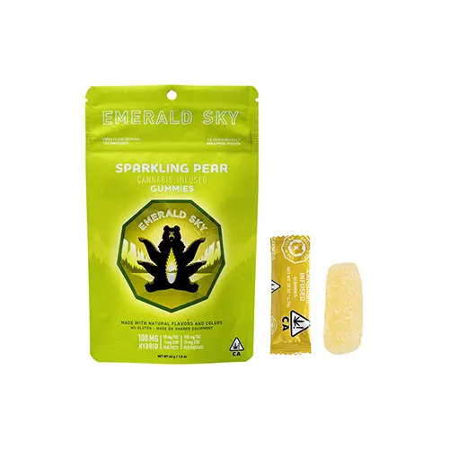 Photograph of product: Emerald Sky | Sparkling Pear | 100mg