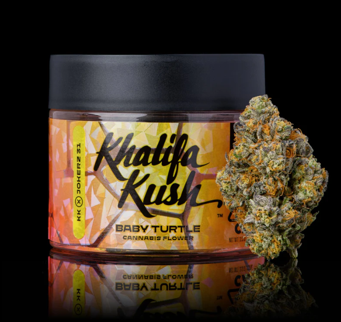 Photograph of product: Flower - Khalifa Kush - Baby Turtle (H) - 3.5g