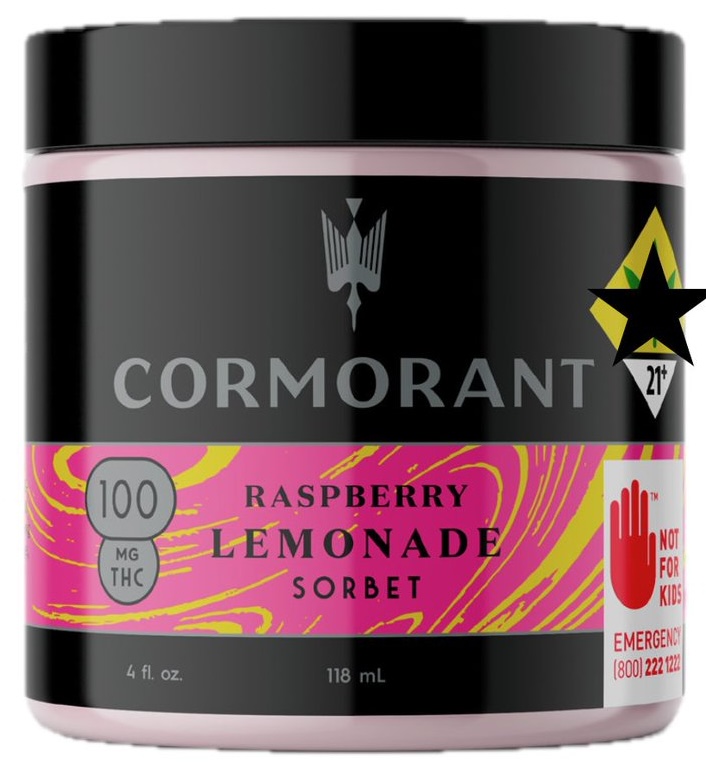 Photograph of product: Raspberry Lemonade Sorbet, 4oz