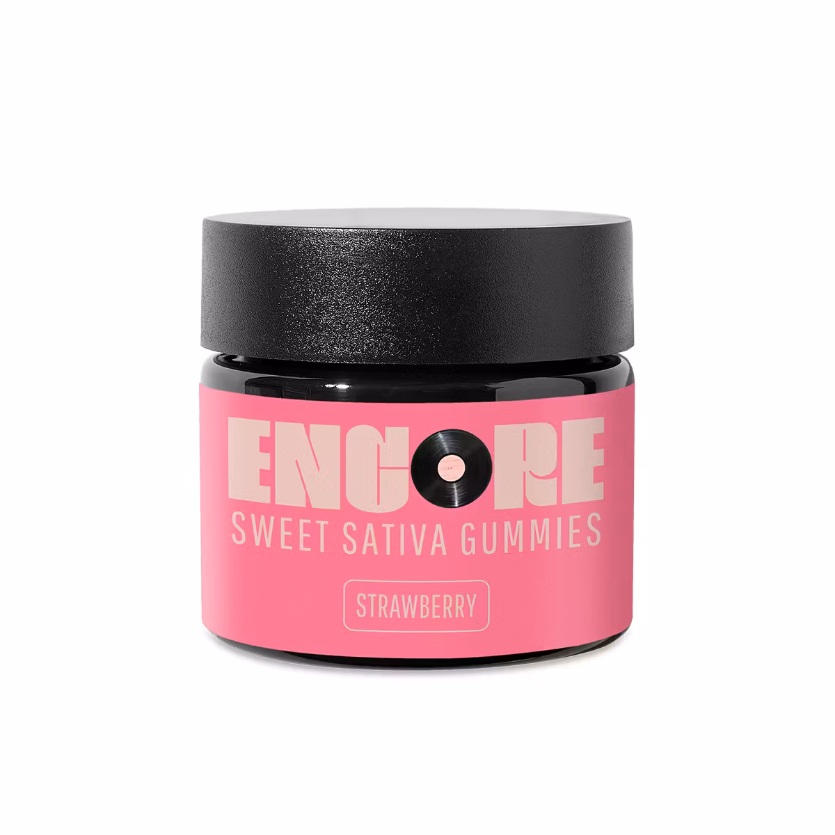 Photograph of product: ENCORE Gummies 100mg: Strawberry 10pc