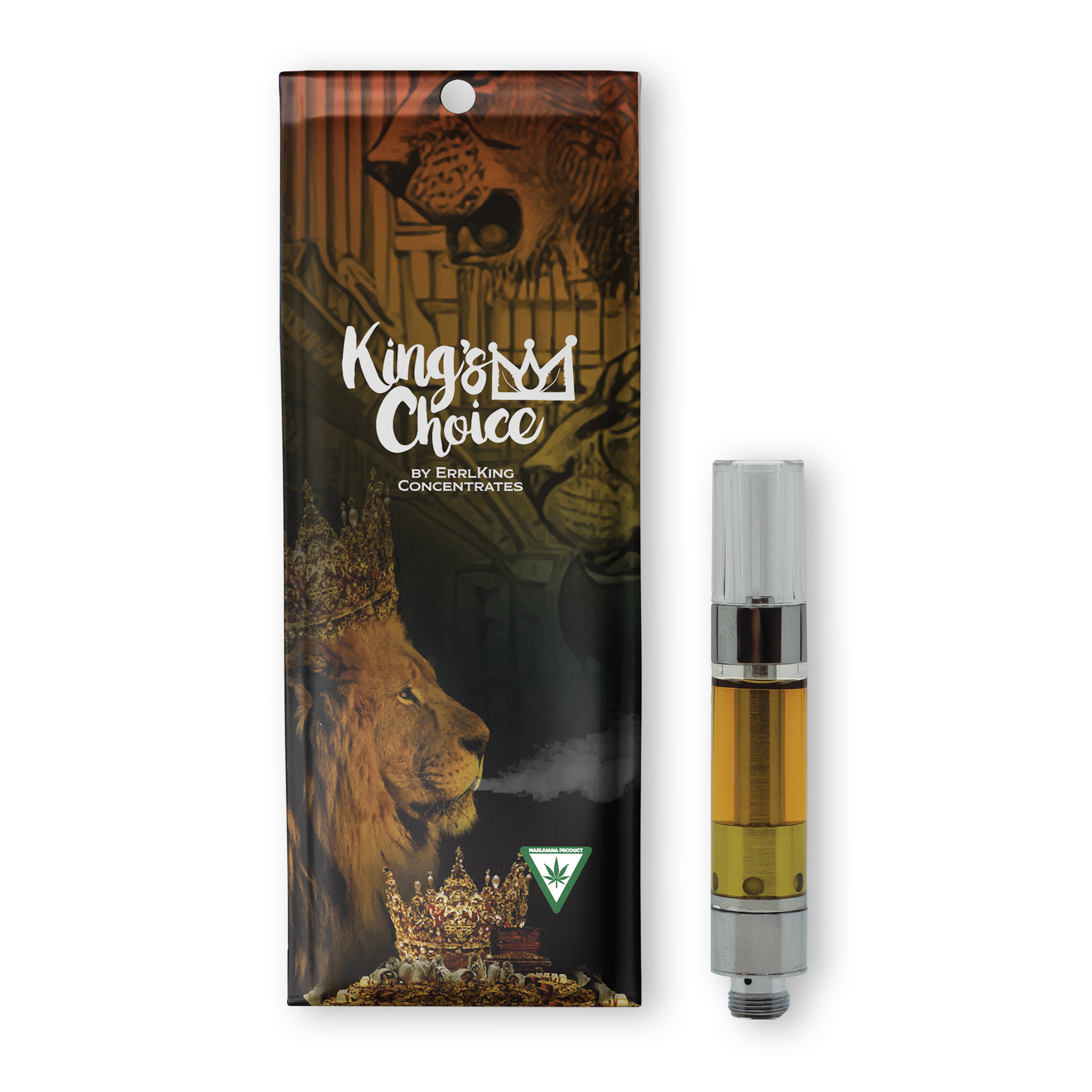 Photograph of Product: King's Choice - 510 Vape Cart - 1g - King Louie