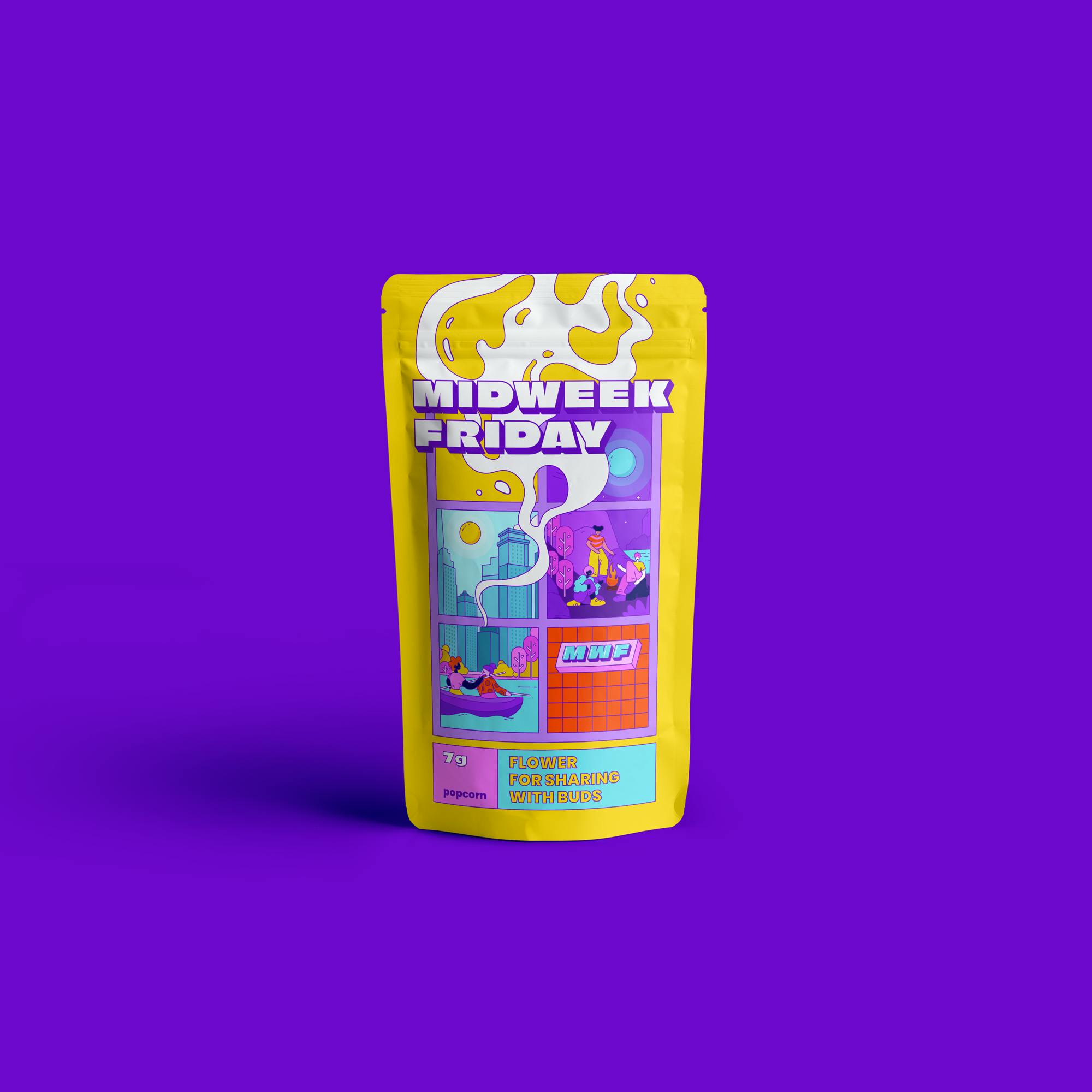 Photograph of product: Popcorn Blue Pie | 7g