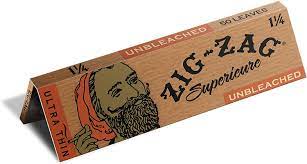 Photograph of product: Zig Zag1 1/4 unbleached
