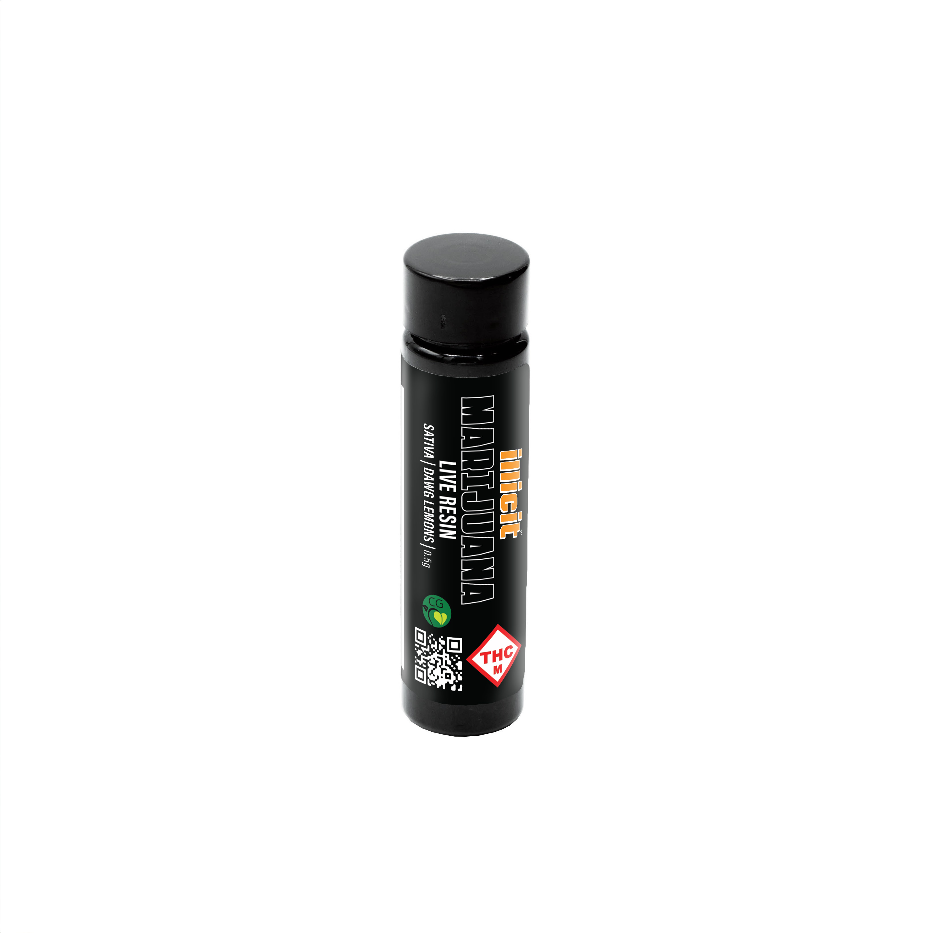 Photograph of product: Dawg Lemons Live Resin Cartridge | 0.5g