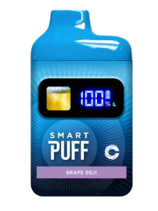 Photograph of product: Cannalicious | Grape Goji | Smart Puff | AIO