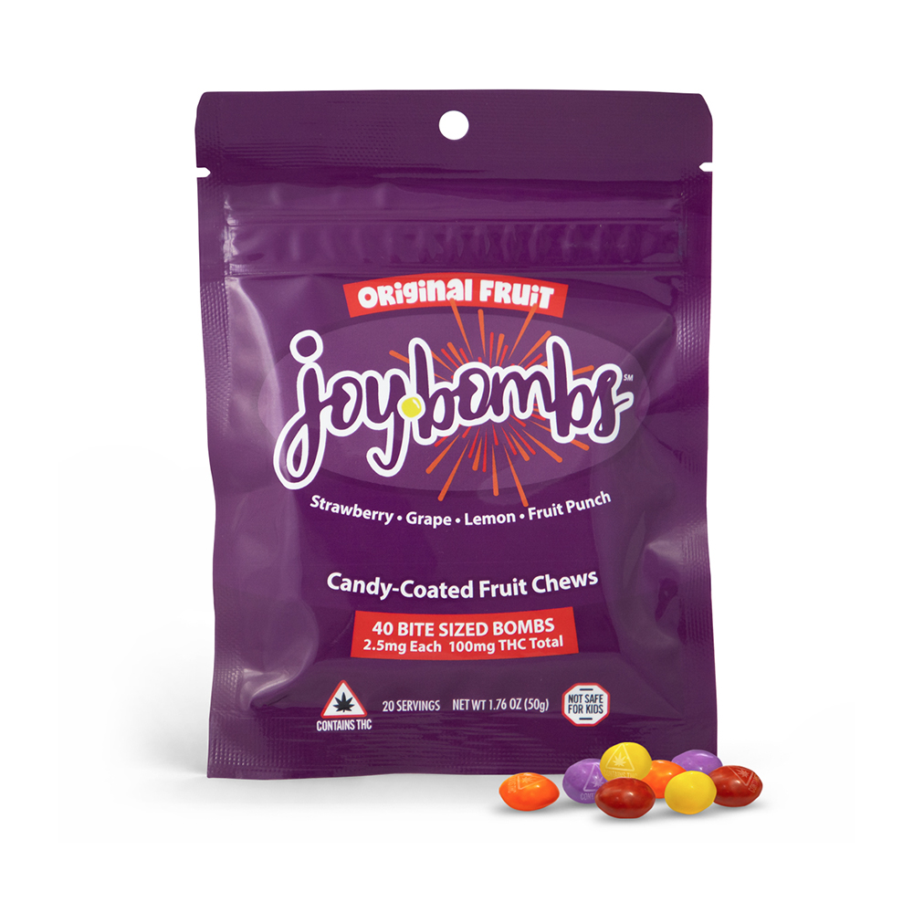 Photograph of product: Joybombs - Original Fruit - Chews - 100mg