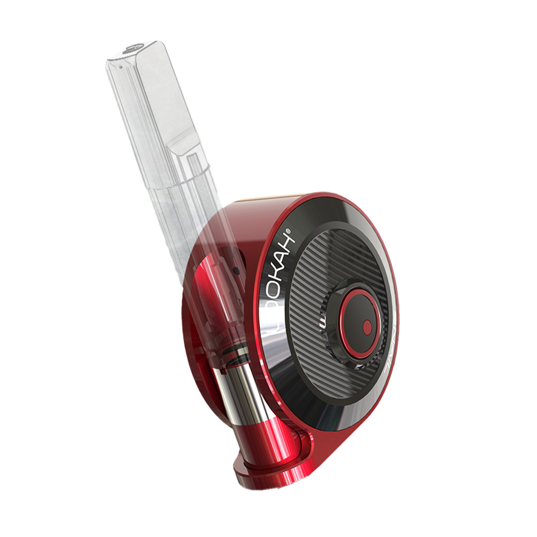 Photograph of product: Snail Battery | Black and Red