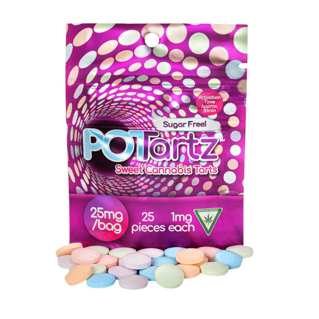 Photograph of product: POTartz - 25mg Sweet Oui'd Tarts