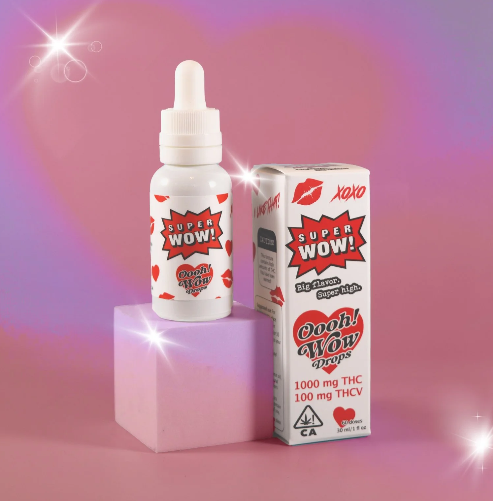 Photograph of product: Super Wow Oooh! Wow Drops Thc/Thcv 30ml   1000 Mg