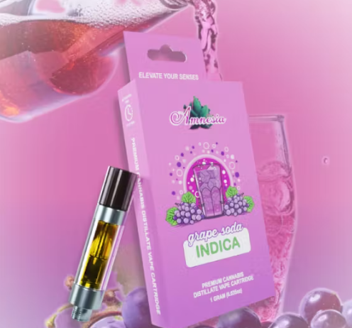 Photograph of product: Amnesia - Grape Soda - 1g Vape