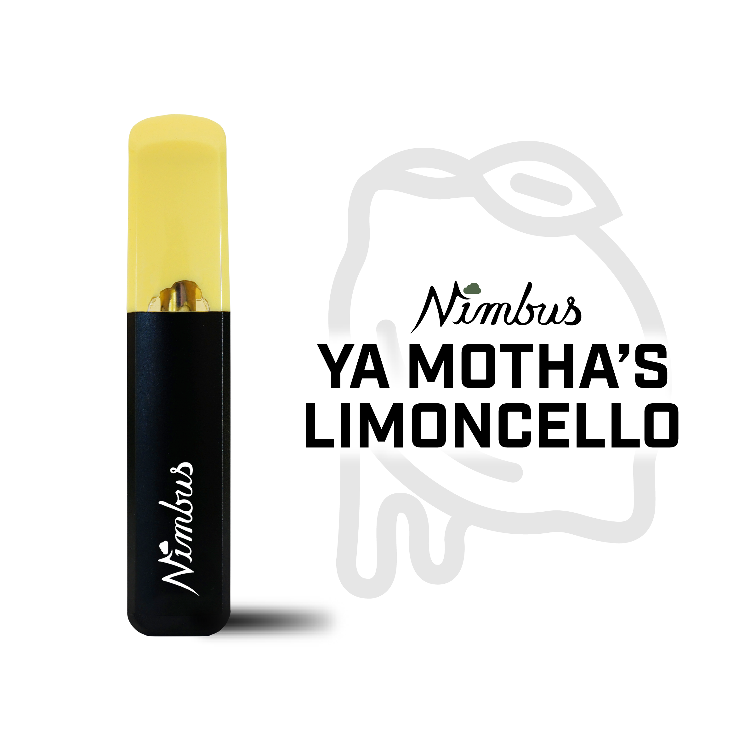 Photograph of product: Nimbus | Ya Motha's Limoncello | Disposable Vape | 1g