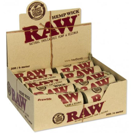 Photograph of product: Ak Wholesale | Raw Hemp Wick | 20ft