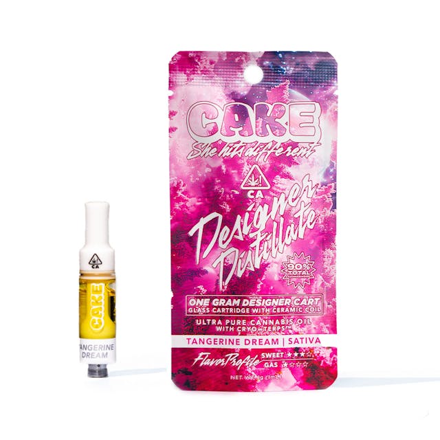 Photograph of product: Tangerine Dream 1g Cart - 