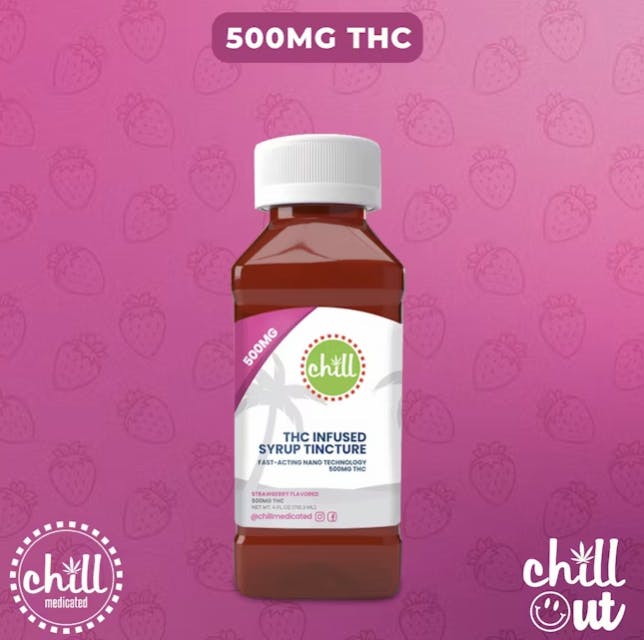 Photograph of product: Chill - Strawberry - 500mg Tincture